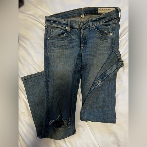 Rag & Bone zipper capri jeans size 28 - Picture 2 of 9